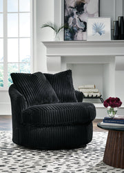 Gramwell Swivel Accent Chair - Theo's Factory Direct Mattress & Furniture (Columbus, OH)