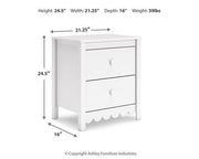 Hallityn Nightstand - Theo's Factory Direct Mattress & Furniture (Columbus, OH)