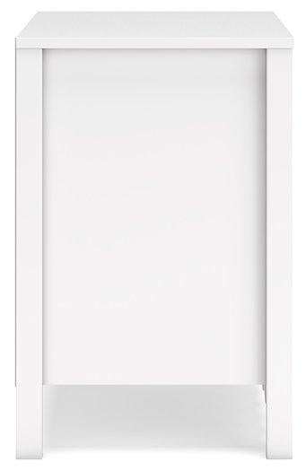 Hallityn Nightstand - Theo's Factory Direct Mattress & Furniture (Columbus, OH)