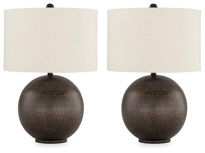 Hambell Lamp Set - Theo's Factory Direct Mattress & Furniture (Columbus, OH)