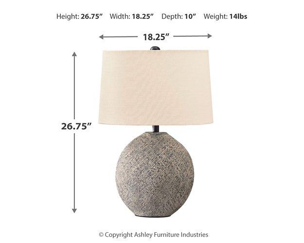 Harif Table Lamp - Theo's Factory Direct Mattress & Furniture (Columbus, OH)