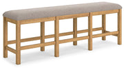 Havonplane 72" Counter Height Dining Bench - Theo's Factory Direct Mattress & Furniture (Columbus, OH)