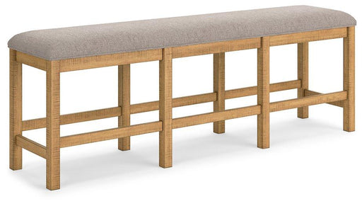 Havonplane 72" Counter Height Dining Bench - Theo's Factory Direct Mattress & Furniture (Columbus, OH)