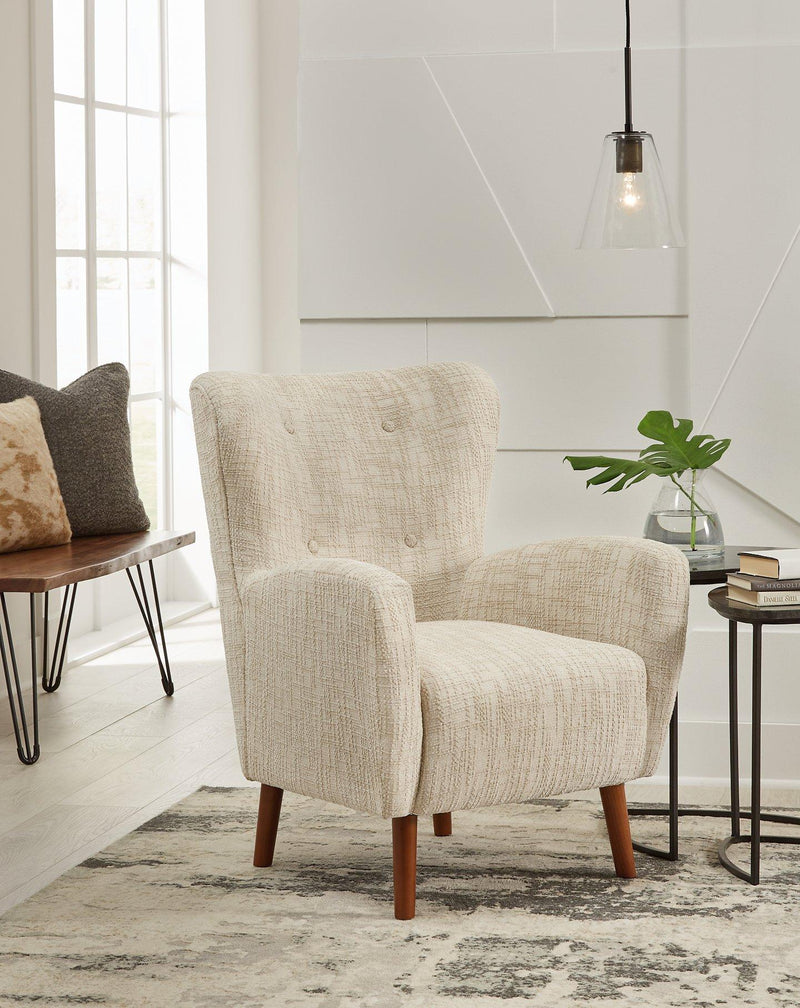 Jemison Next-Gen Nuvella Accent Chair - Theo's Factory Direct Mattress & Furniture (Columbus, OH)