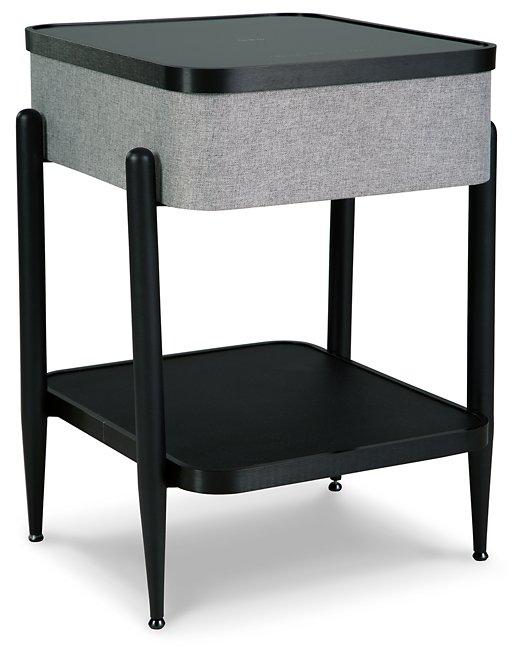 Jorvalee Accent Table with Speaker - Theo's Factory Direct Mattress & Furniture (Columbus, OH)