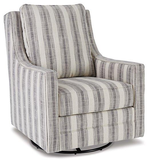 Kambria Swivel Glider Accent Chair - Theo's Factory Direct Mattress & Furniture (Columbus, OH)