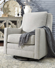 Kambria Swivel Glider Accent Chair - Theo's Factory Direct Mattress & Furniture (Columbus, OH)