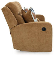 Kanlow Reclining Loveseat with Console - Theo's Factory Direct Mattress & Furniture (Columbus, OH)