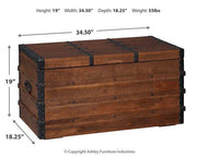 Kettleby Storage Trunk - Theo's Factory Direct Mattress & Furniture (Columbus, OH)