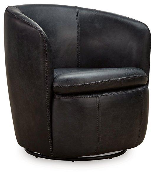 Kierreys Swivel Chair - Theo's Factory Direct Mattress & Furniture (Columbus, OH)