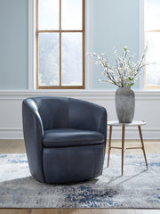 Kierreys Swivel Accent Chair - Theo's Factory Direct Mattress & Furniture (Columbus, OH)