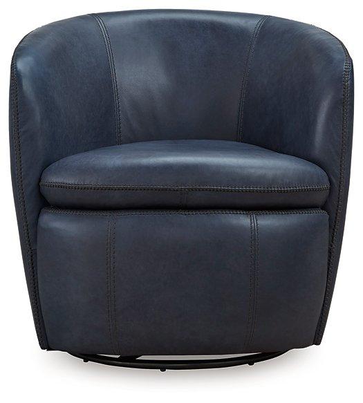 Kierreys Swivel Accent Chair - Theo's Factory Direct Mattress & Furniture (Columbus, OH)