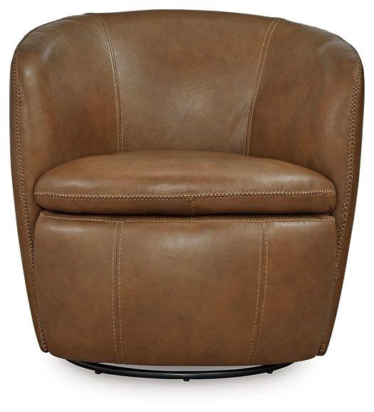 Kierreys Swivel Accent Chair - Theo's Factory Direct Mattress & Furniture (Columbus, OH)