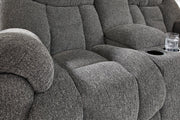 Foreside Reclining Loveseat with Console - Theo's Factory Direct Mattress & Furniture (Columbus, OH)