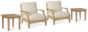 Clare View Outdoor Seating Set - Theo's Factory Direct Mattress & Furniture (Columbus, OH)