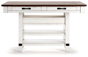 Valebeck Counter Height Dining Table - Theo's Factory Direct Mattress & Furniture (Columbus, OH)