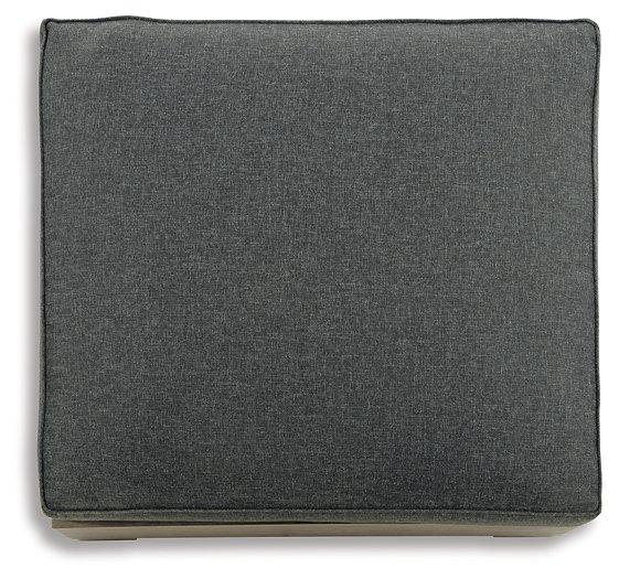 Citrine Park Outdoor Ottoman with Cushion - Theo's Factory Direct Mattress & Furniture (Columbus, OH)