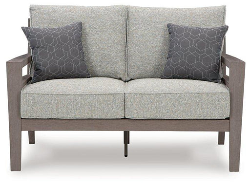 Hillside Barn Outdoor Loveseat with Cushion - Theo's Factory Direct Mattress & Furniture (Columbus, OH)