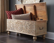Fossil Ridge Storage Bench - Theo's Factory Direct Mattress & Furniture (Columbus, OH)