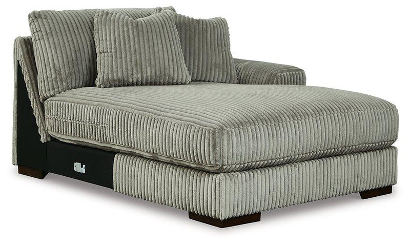 Lindyn Sectional with Double Chaise - Theo's Factory Direct Mattress & Furniture (Columbus, OH)