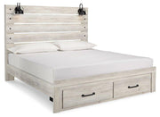 Cambeck Bed with 2 Storage Drawers - Theo's Factory Direct Mattress & Furniture (Columbus, OH)