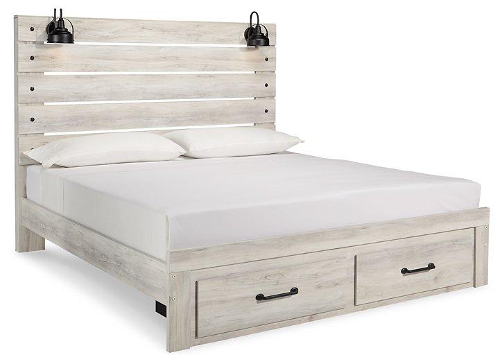 Cambeck Bed with 2 Storage Drawers - Theo's Factory Direct Mattress & Furniture (Columbus, OH)
