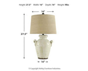 Emelda Table Lamp - Theo's Factory Direct Mattress & Furniture (Columbus, OH)