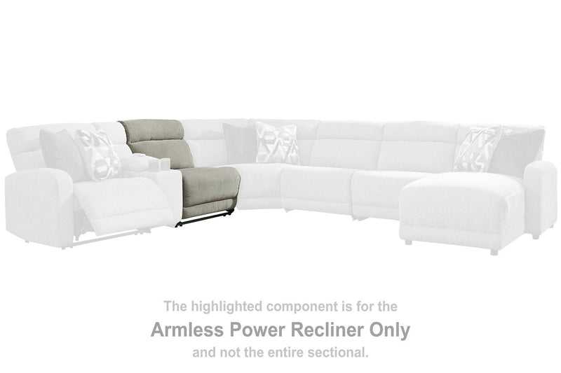 Colleyville Power Reclining Sectional with Chaise - Theo's Factory Direct Mattress & Furniture (Columbus, OH)