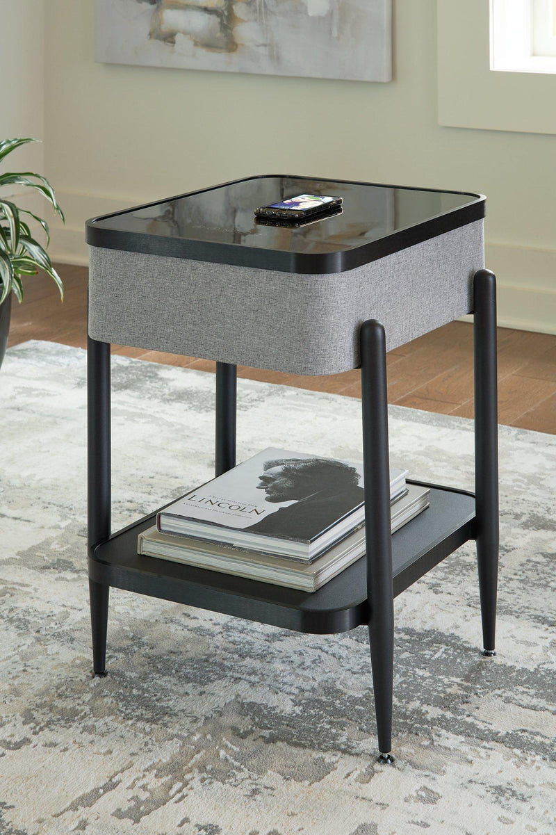 Jorvalee Accent Table with Speaker - Theo's Factory Direct Mattress & Furniture (Columbus, OH)