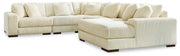 Lindyn Sectional with Chaise - Theo's Factory Direct Mattress & Furniture (Columbus, OH)