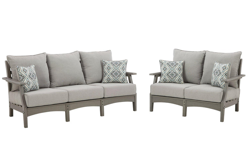 Visola Outdoor Seating Set - Theo's Factory Direct Mattress & Furniture (Columbus, OH)