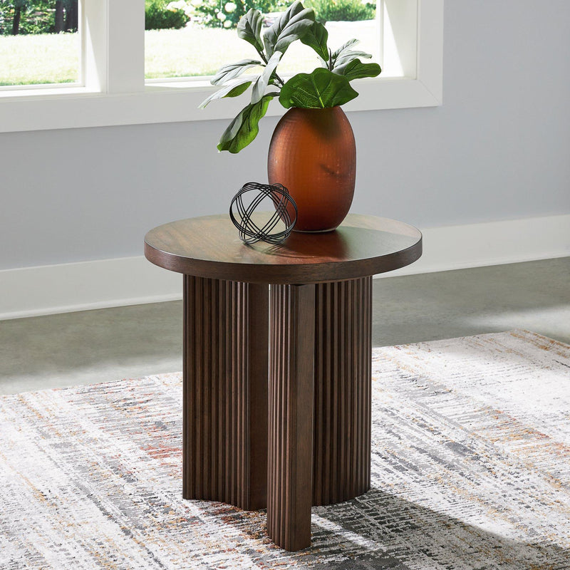 Korestone End Table - Theo's Factory Direct Mattress & Furniture (Columbus, OH)