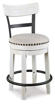 Valebeck Counter Height Bar Stool - Theo's Factory Direct Mattress & Furniture (Columbus, OH)
