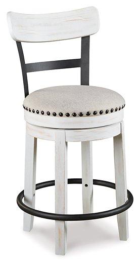 Valebeck Counter Height Bar Stool - Theo's Factory Direct Mattress & Furniture (Columbus, OH)