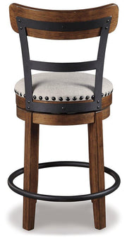 Valebeck Counter Height Bar Stool - Theo's Factory Direct Mattress & Furniture (Columbus, OH)
