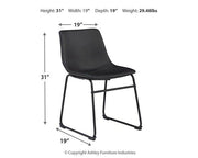 Centiar Dining Chair - Theo's Factory Direct Mattress & Furniture (Columbus, OH)