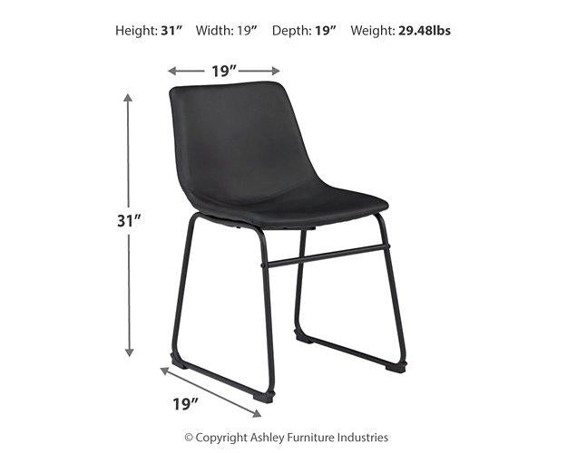 Centiar Dining Chair - Theo's Factory Direct Mattress & Furniture (Columbus, OH)