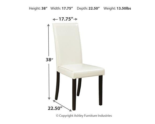 Kimonte Dining Chair - Theo's Factory Direct Mattress & Furniture (Columbus, OH)