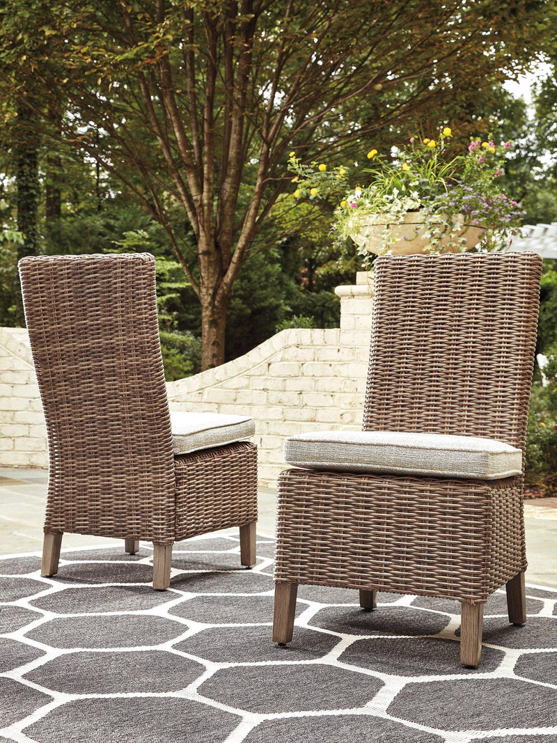 Beachcroft Outdoor Dining Set - Theo's Factory Direct Mattress & Furniture (Columbus, OH)