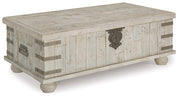 Carynhurst Coffee Table with Lift Top - Theo's Factory Direct Mattress & Furniture (Columbus, OH)
