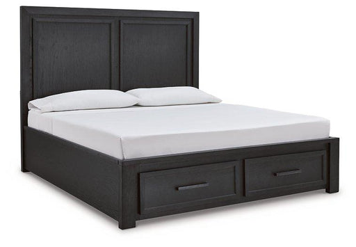 Foyland Panel Storage Bed - Theo's Factory Direct Mattress & Furniture (Columbus, OH)
