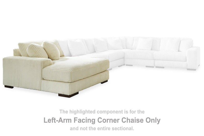 Lindyn Sectional with Chaise - Theo's Factory Direct Mattress & Furniture (Columbus, OH)