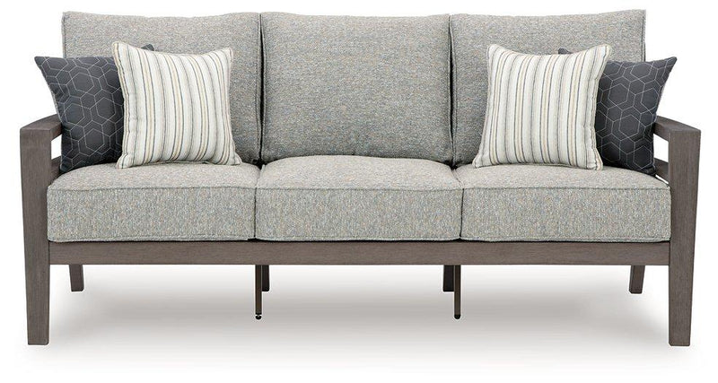 Hillside Barn Outdoor Sofa with Cushion - Theo's Factory Direct Mattress & Furniture (Columbus, OH)
