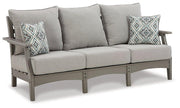 Visola Outdoor Sofa and Loveseat Set - Theo's Factory Direct Mattress & Furniture (Columbus, OH)
