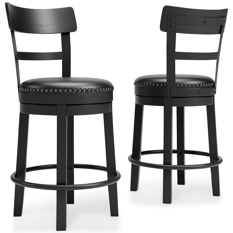 Valebeck Counter Height Bar Stool - Theo's Factory Direct Mattress & Furniture (Columbus, OH)