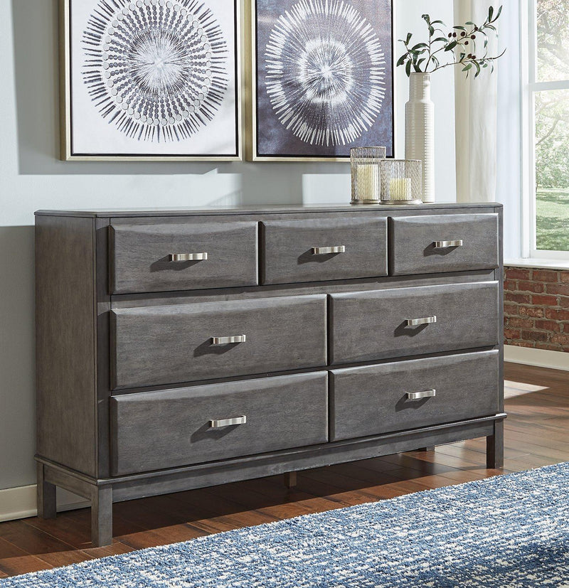 Caitbrook Dresser and Mirror - Theo's Factory Direct Mattress & Furniture (Columbus, OH)