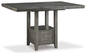 Hallanden Counter Height Dining Extension Table - Theo's Factory Direct Mattress & Furniture (Columbus, OH)