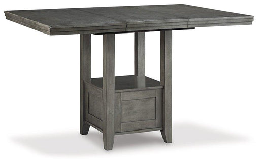 Hallanden Counter Height Dining Extension Table - Theo's Factory Direct Mattress & Furniture (Columbus, OH)