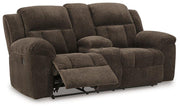 Frohn Reclining Loveseat with Console - Theo's Factory Direct Mattress & Furniture (Columbus, OH)