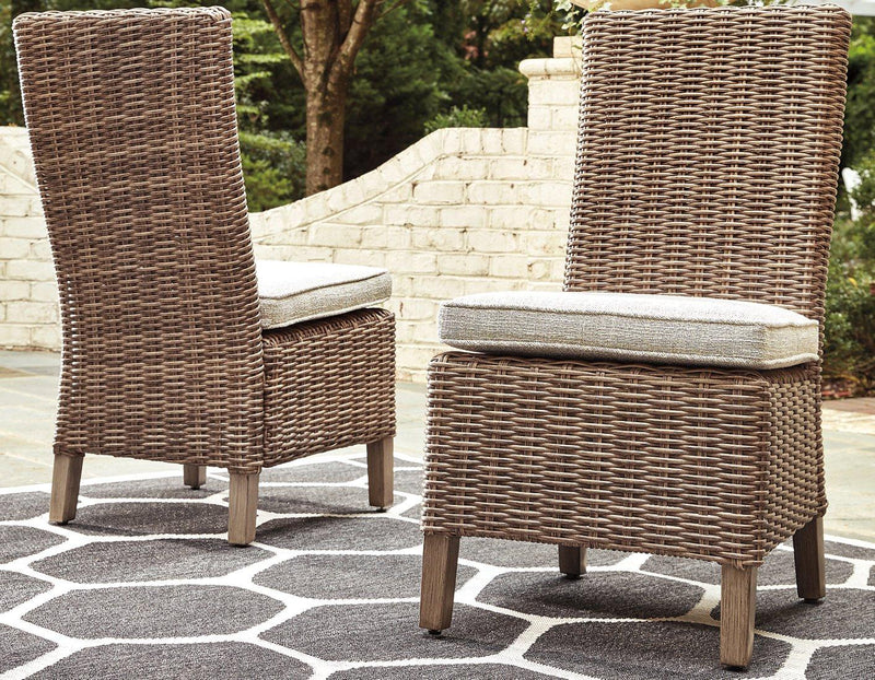 Beachcroft Outdoor Dining Set - Theo's Factory Direct Mattress & Furniture (Columbus, OH)
